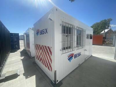 Container de chantier 4,50 x 2 m