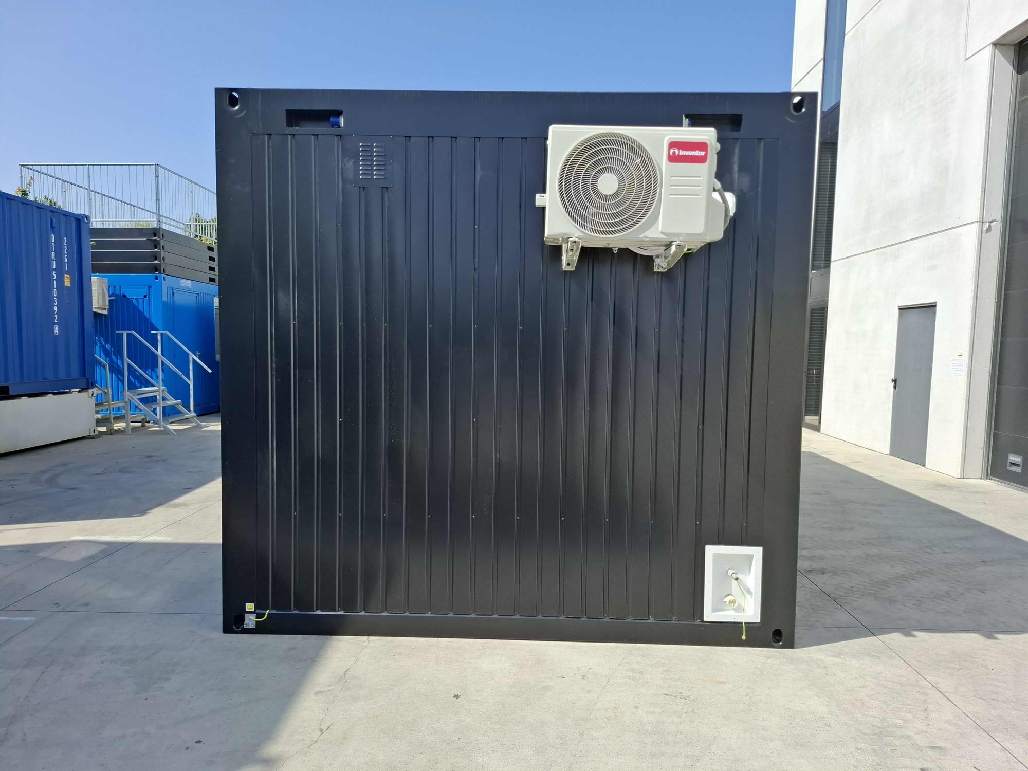Mechanic International - Wooncontainer 6x3m met Airco en Sanitair ...