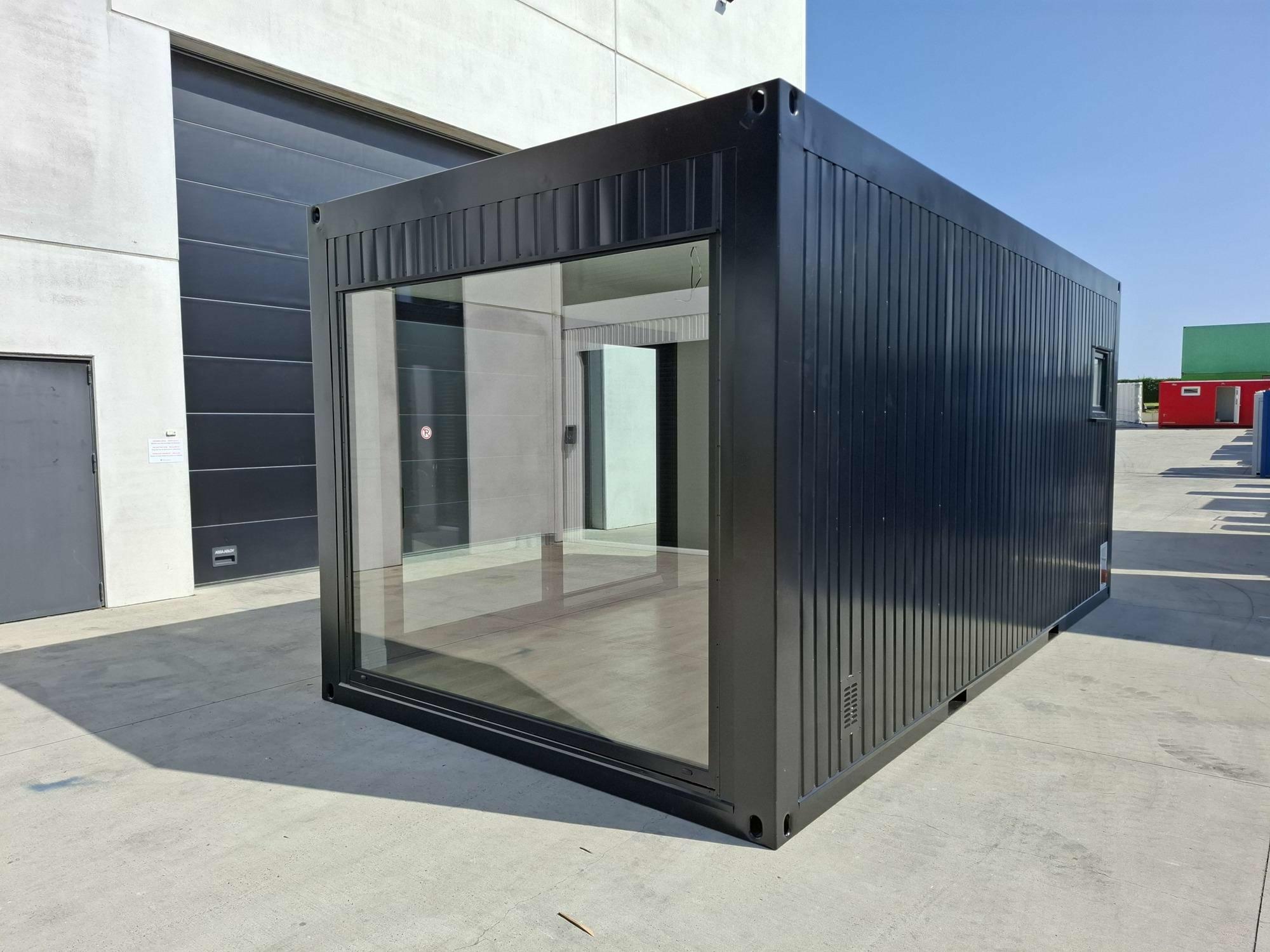 Mechanic International - Wooncontainer 6x3m met Airco en Sanitair ...