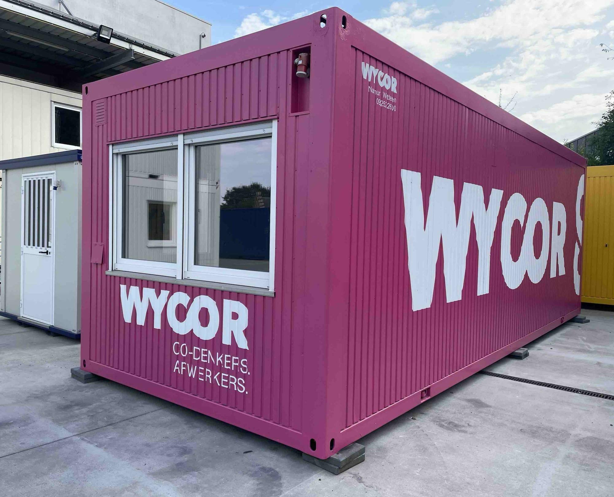 Office container restoration and renovation for Wycor – preserving ...