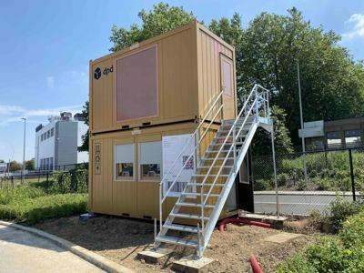 Conteneur de bureau avec escalier 20FT