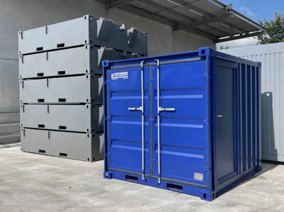 Conteneur de stockage avec porte latérale 8ft