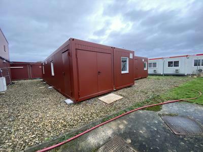 Modulair bedrijfsgebouw 6x3m