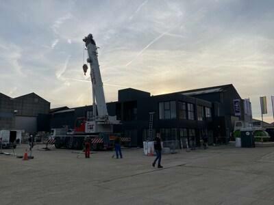 Modulair bedrijfsgebouw met 3 verdiepen