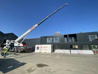 Modulair bedrijfsgebouw met 3 verdiepen
