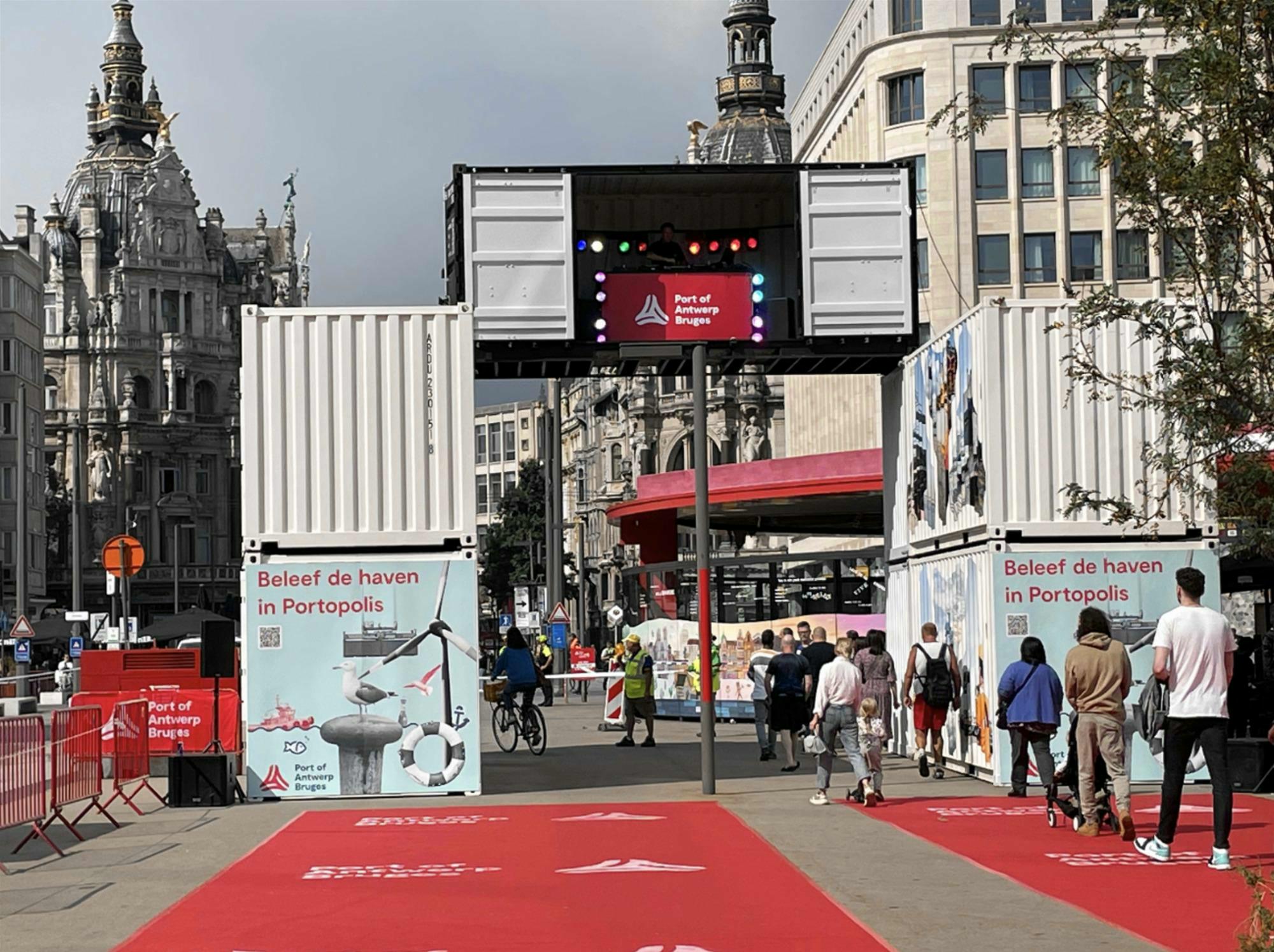 Offener seitencontainer 20 FT