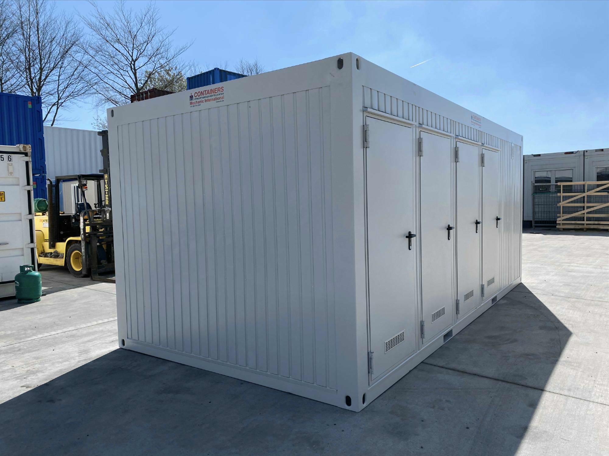 Mechanic International – Geïsoleerde sanitaire containers op maat in ...