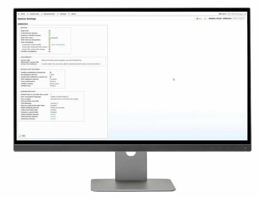 ABLOY ECLIQ Web Manager