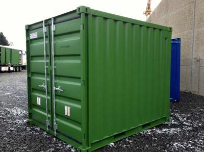 New 10FT green recycling container from Mechanic International