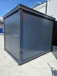 Neuer Baustellencontainer 3.00 x 2.40 m schwarz von Mechanic International