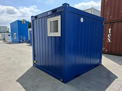 New 10FT sanitary container with 2 toilets Classic Line blue from Mechanic International