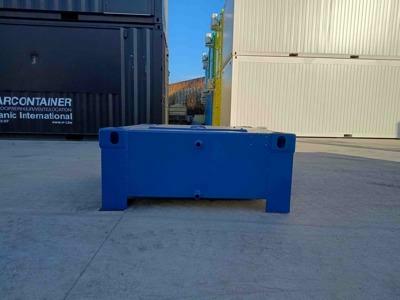 Réservoir d’eau propre pour conteneur sanitaire 5FT bleu de Mechanic International