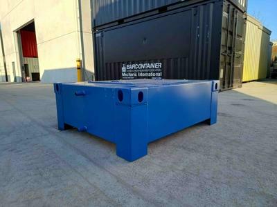 Réservoir d’eau propre pour conteneur sanitaire 5FT bleu de Mechanic International