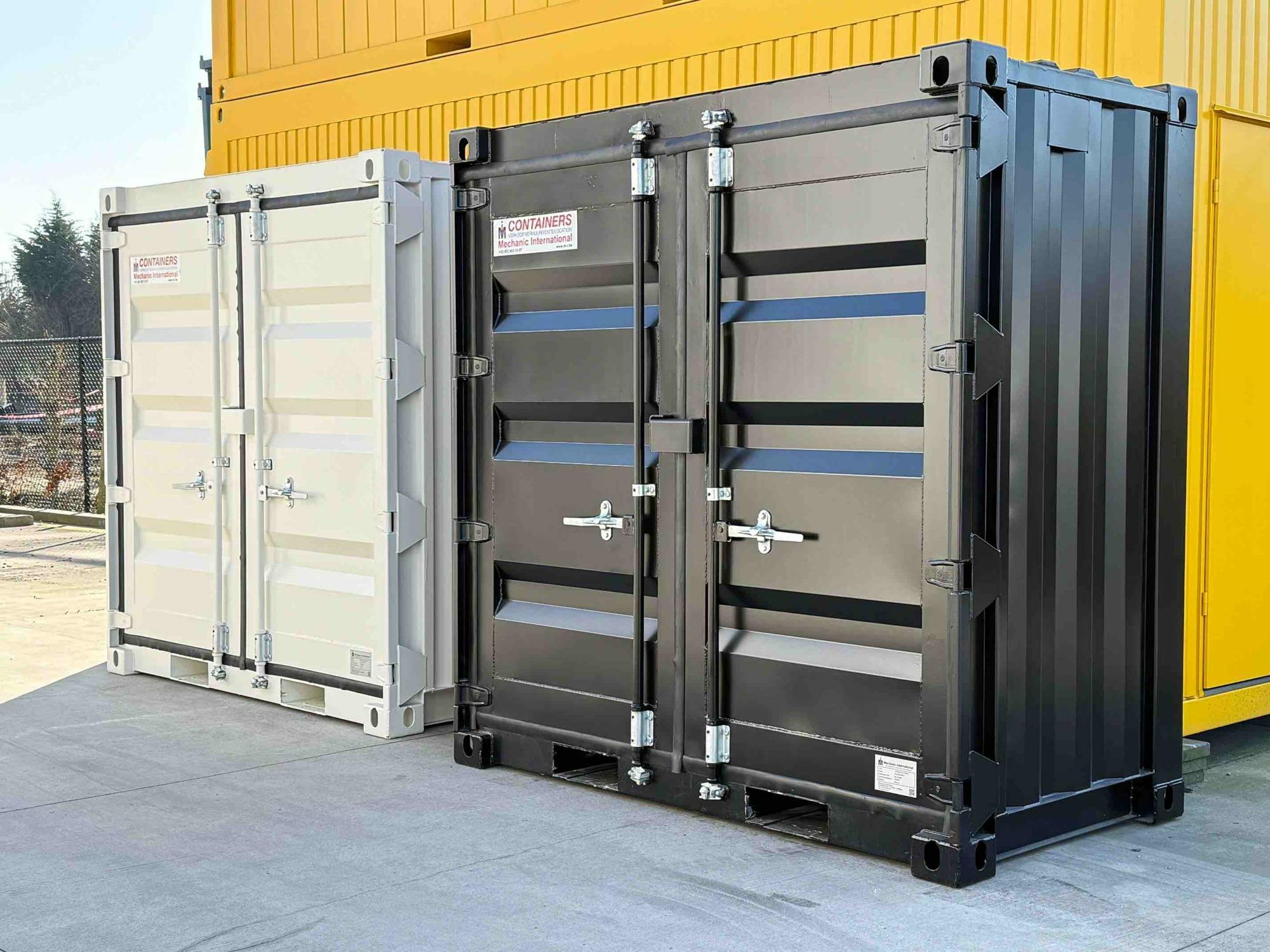 Vermietung 4FT Lagercontainer schwarz von Mechanic International