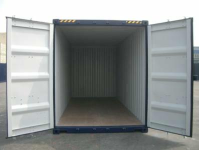 Location conteneur maritime 20FT High Cube bleu de Mechanic International