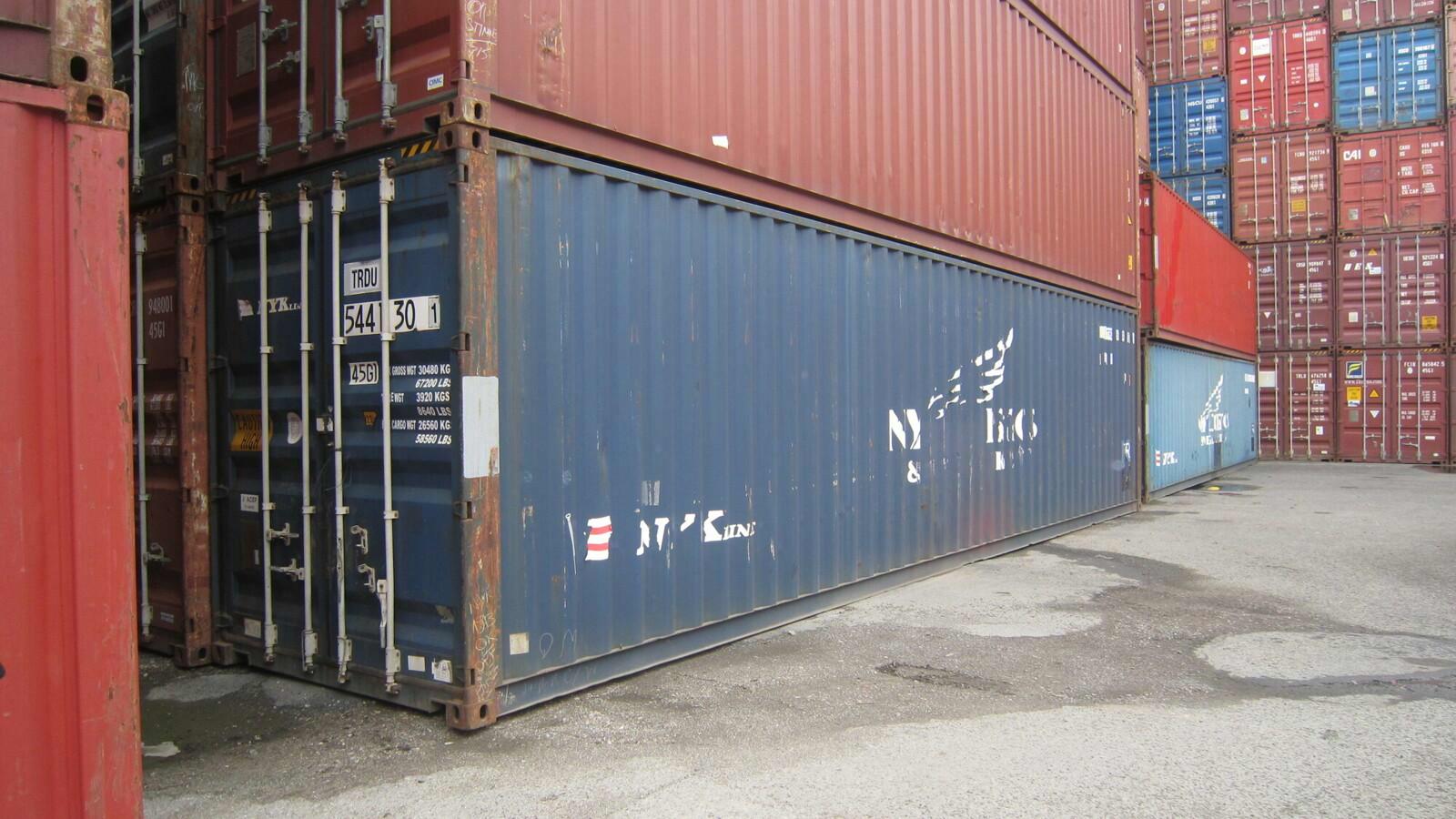 Conteneur maritime d'occasion 40FT High Cube de Mechanic International