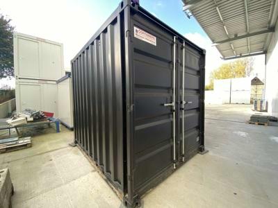 Second-hand 10FT storage container black from Mechanic International