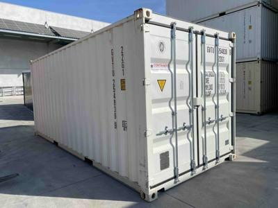 First trip 20FT shipping container white from Mechanic International