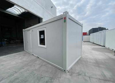 Nieuwe 20FT bureelcontainer Basic Line wit van Mechanic International