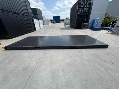 Conteneur plateforme 20FT premier voyage noir de Mechanic International