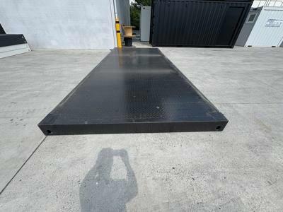 Conteneur plateforme 20FT premier voyage noir de Mechanic International