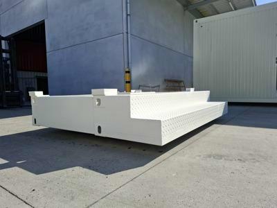 Réservoir d’eaux usées pour conteneur 8FT blanc de Mechanic International