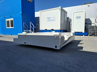 Réservoir d’eaux usées pour conteneur 8FT blanc de Mechanic International