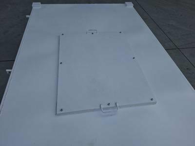 Réservoir d’eau propre pour conteneur 8FT blanc de Mechanic International