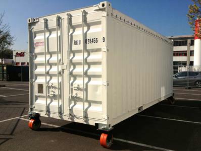 Bockrad für Container (2,2T)