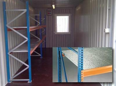 Regale für Container Mechanic International