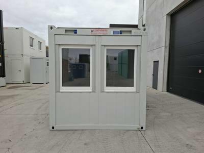 20ft bureelcontainer met ramen aan de korte zijde – Classic Line