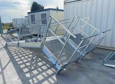 New container stairs for rent or sale at Mechanic International