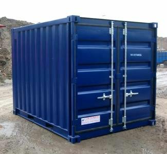 New 9FT storage container for rent or sale at Mechanic International