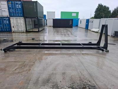 20ft Container Skid with Twistlocks & Rollers | Mechanic International ...