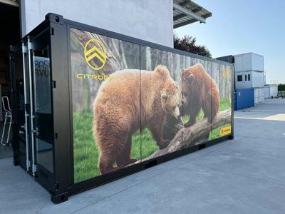 Mechanic International installe une conteneur promotionnel au ZooParc ...