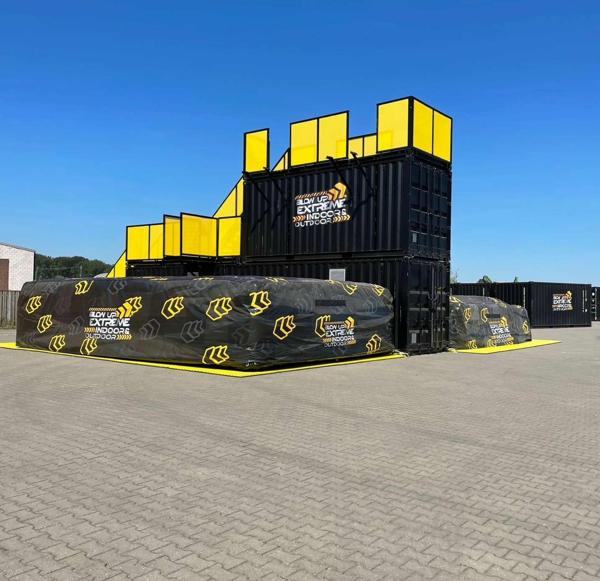 The Mechanic jump tower for Blow Up Extreme | Mechanic International