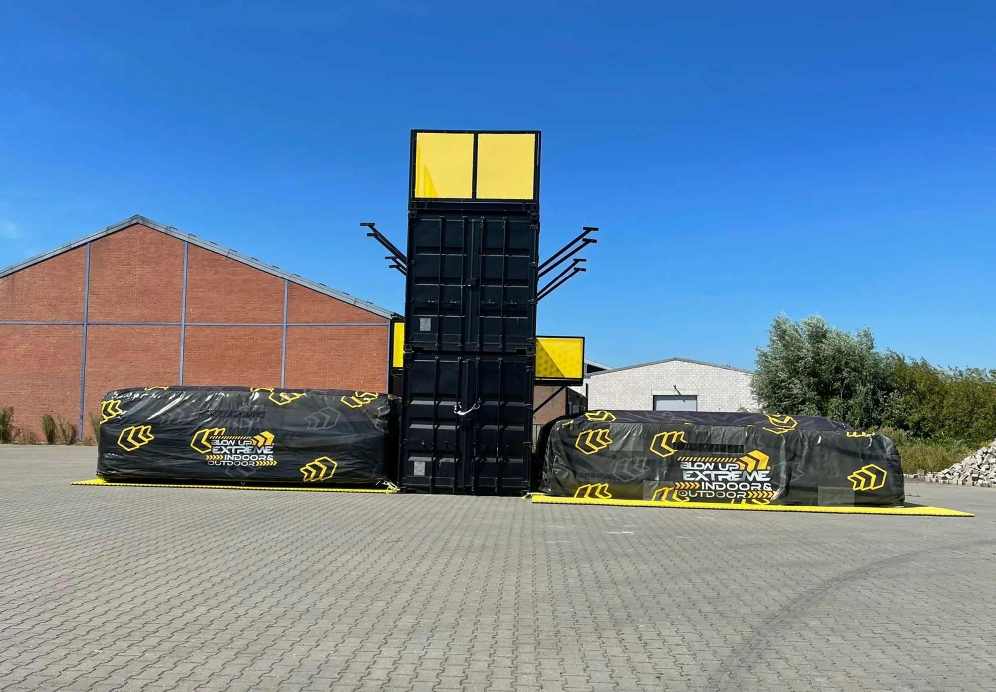The Mechanic jump tower for Blow Up Extreme | Mechanic International