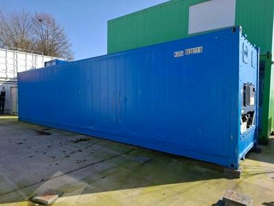 Conteneur frigorifique 40FT HC d'occasion avec moteur opérationnel chez Mechanic International
