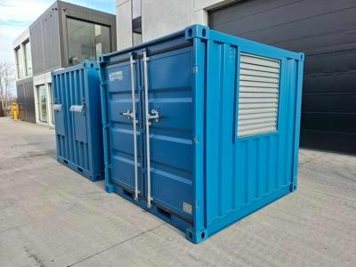 Lagercontainer mit Lüftungsgitter