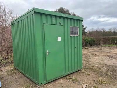 10ft werfcontainer groen