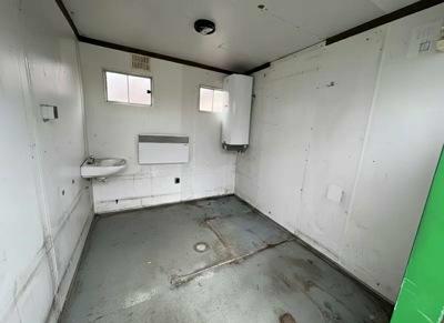 10ft Baucontainer grün