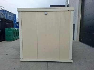 Sanitaire container 2.40x2.40m met 2 toiletten