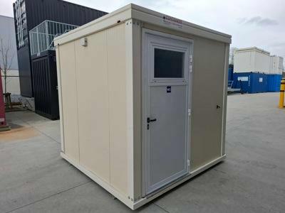 Sanitaire container 2.40x2.40m met 2 toiletten