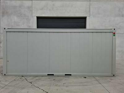 Nieuwe 20FT bureelcontainer Classic Line met ramen korte zijde van Mechanic International