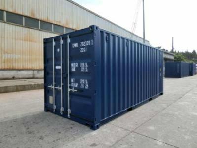 Location conteneur maritime 20FT Quick Access bleu de Mechanic International