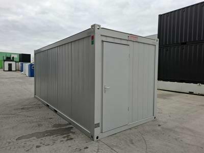 20ft bureelcontainer met ramen aan de korte zijde – Classic Line