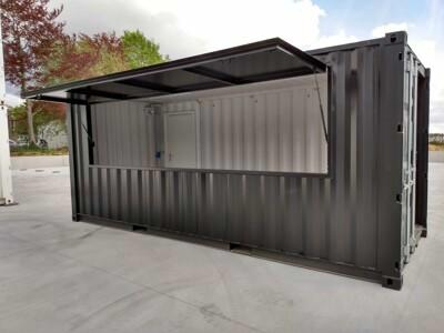 Nouveau conteneur bar 20FT noir de Mechanic International