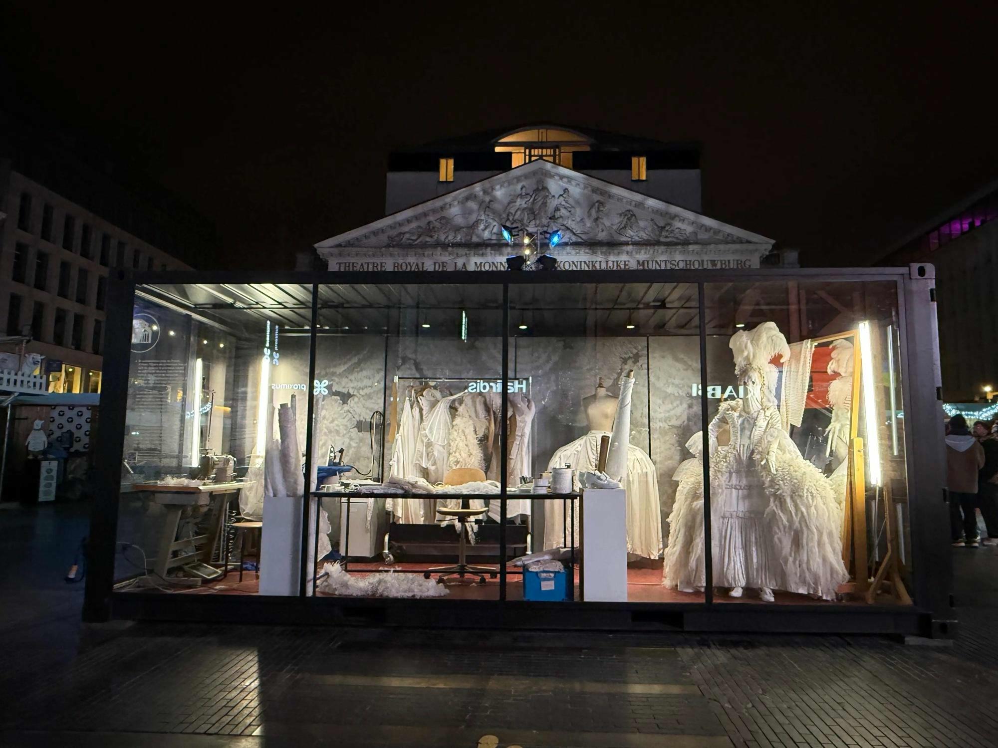 Glass Container at Brussels Christmas Market for Major | Mechanic ...