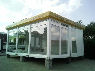 Mobiler Showroom-Container für ACL Mobility Loft