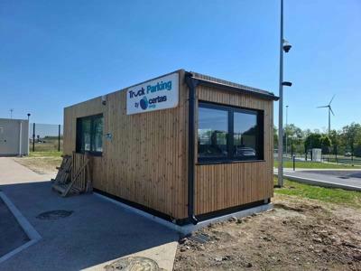 Modular reception and control post for Sanef and Certas